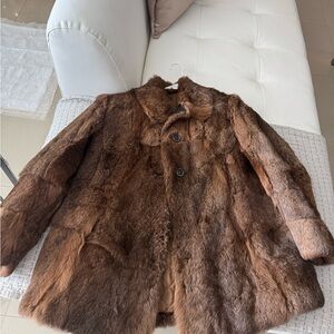 Luxurious Brown Fur Coat
